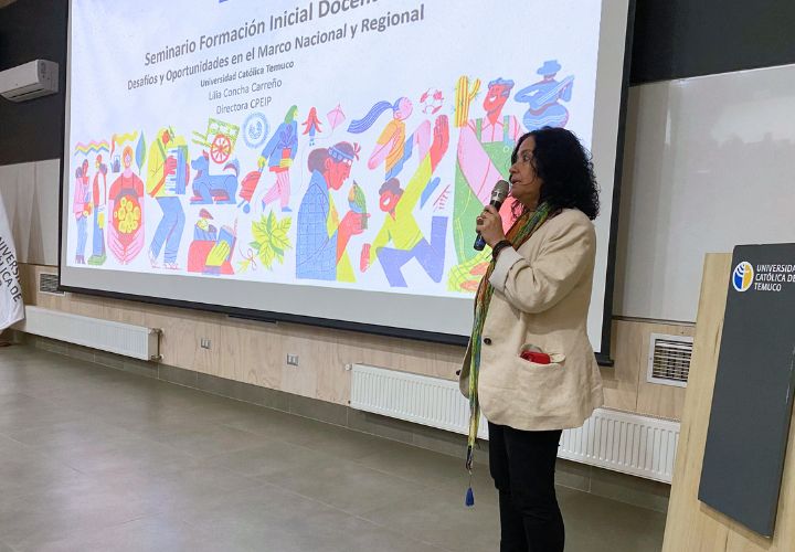 Charla sobre Formación Inicial Docente dio inicio al año académico de la carrera Pedagogía en Lengua Castellana y Comunicación