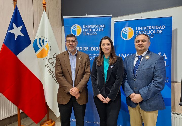 Inglés y Negocios: Centro de Idiomas UC Temuco organizó jornada con invitados del sector público y privado