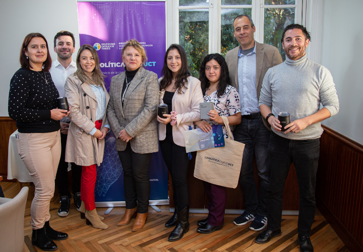 Universidad Católica de Temuco reconoció a "embajadores digitales" en el marco de su nueva Política Digital