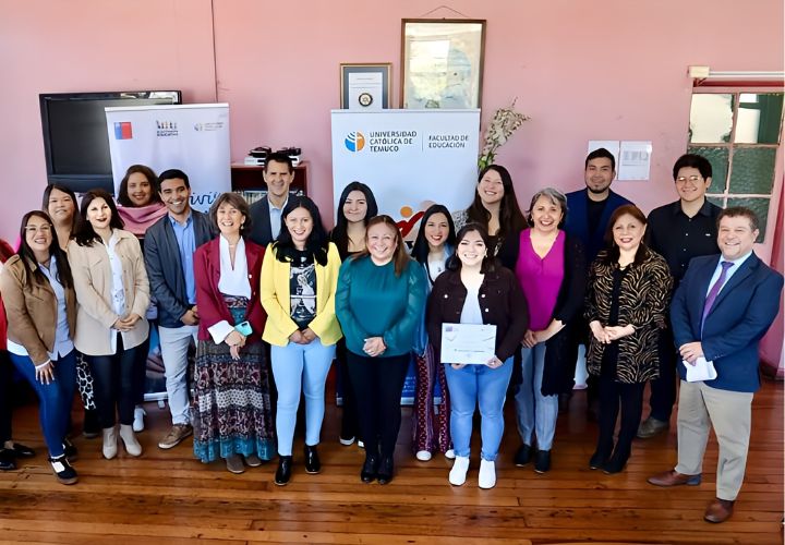 Programa A Convivir se Aprende finalizó su ciclo de capacitaciones en Nueva Imperial y Curarrehue