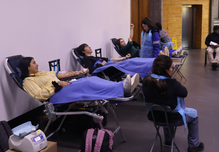 Donar Sangre es Donar Vida: En Campus San Francisco se realiza campaña de donación de sangre