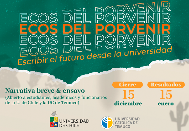 Ecos del Porvenir: Convocatoria abierta para Relatos y Ensayos Literarios hasta el 15 de diciembre
