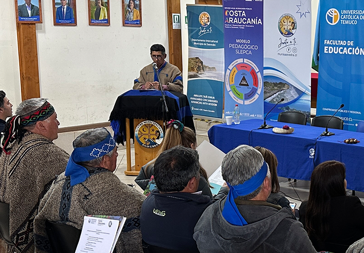 En Saavedra se realizó el II Seminario de Educación Pública Intercultural en Contexto Mapuche