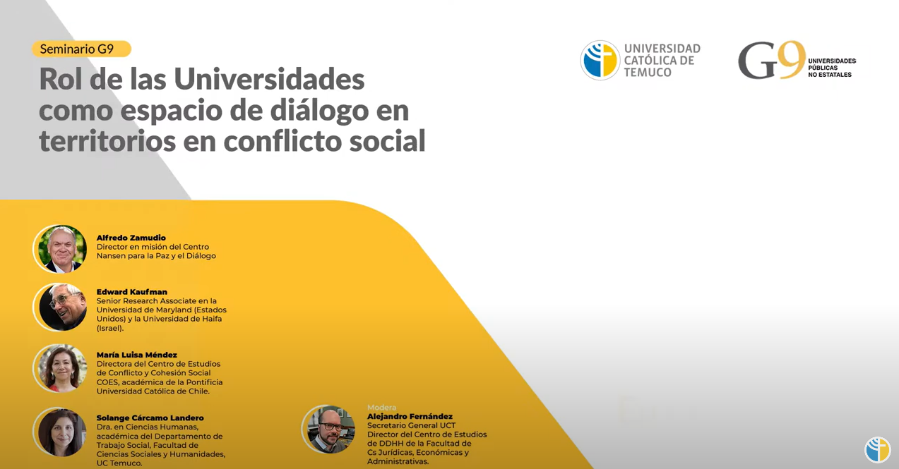UCT encabezó seminario de Universidades Públicas No Estatales pertenecientes a la red G9