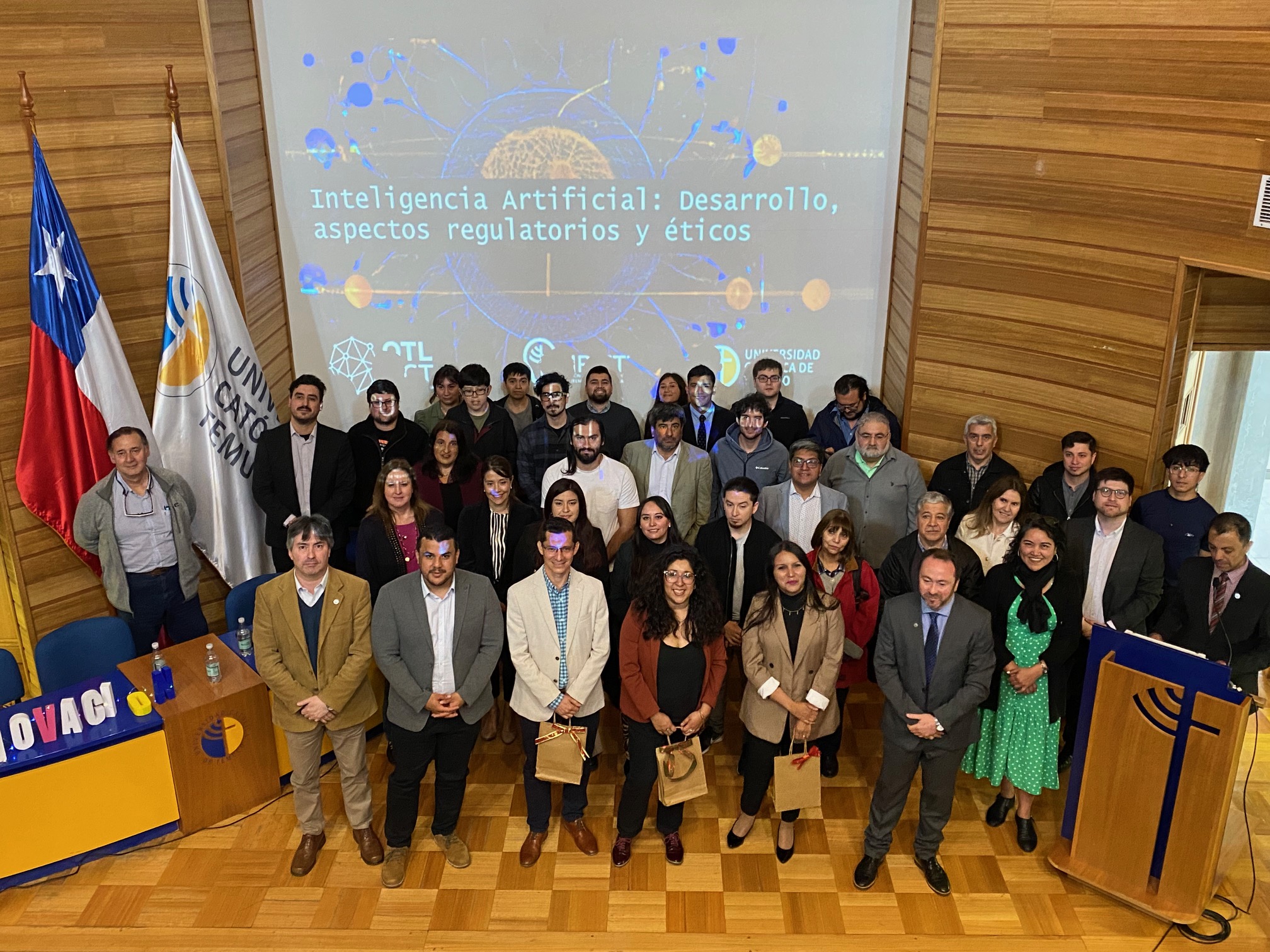 Con un enfoque interdisciplinario se realizó el primer Seminario de Inteligencia Artificial en la UCT