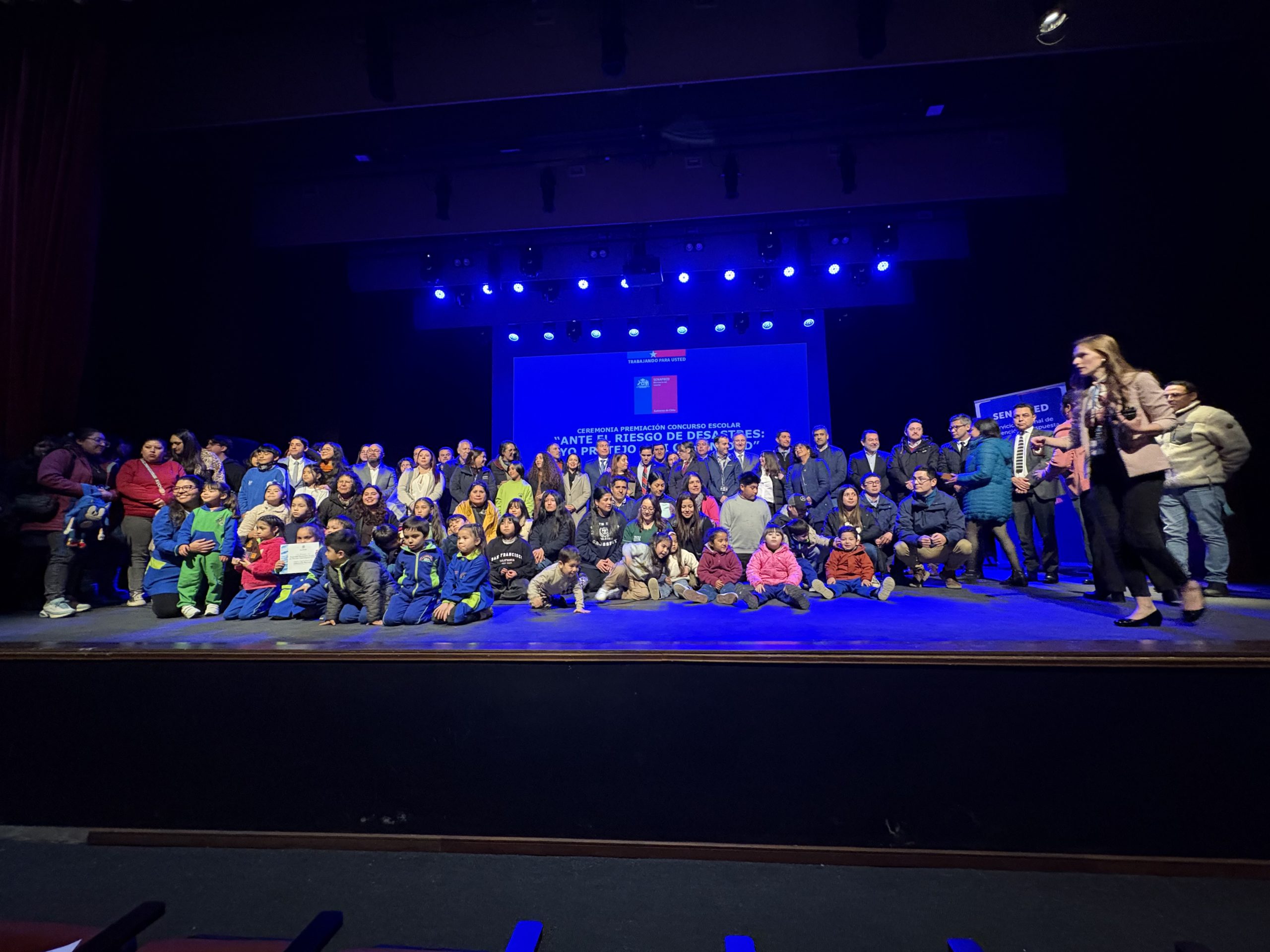 Estudiantes de La Araucanía fueron premiados por crear recomendaciones para enfrentar emergencias y desastres