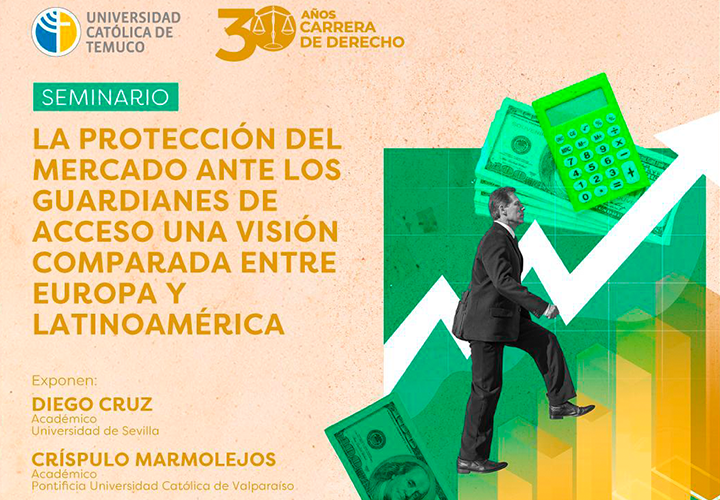 Seminario UCT abordará regulación del mercado digital en la Unión Europea