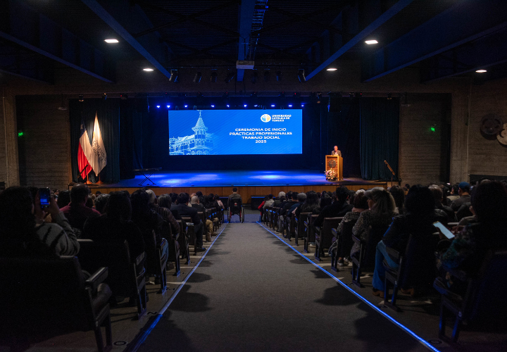 Más de 100 estudiantes de Trabajo Social UCT inician sus prácticas con una mirada integral y comunitaria