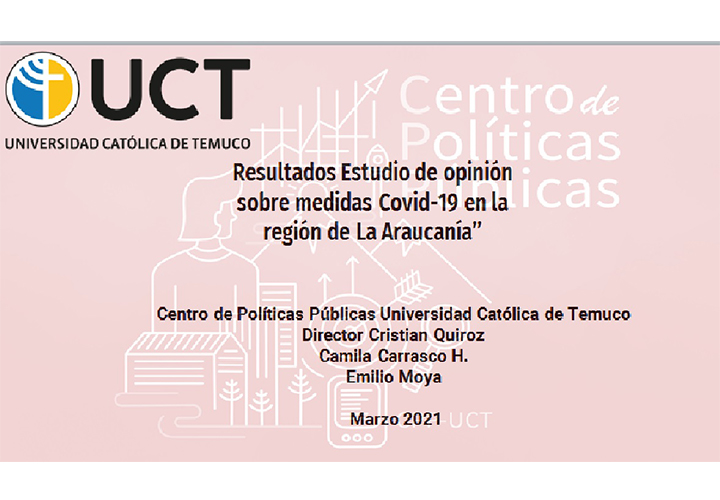 Centro de Políticas Públicas UCT entrega resultados de estudio sobre gestión de medidas COVID en La Araucanía