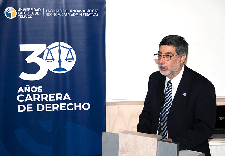 Universidad Católica de Temuco celebró 30 años formando abogados comprometidos con la región y el país