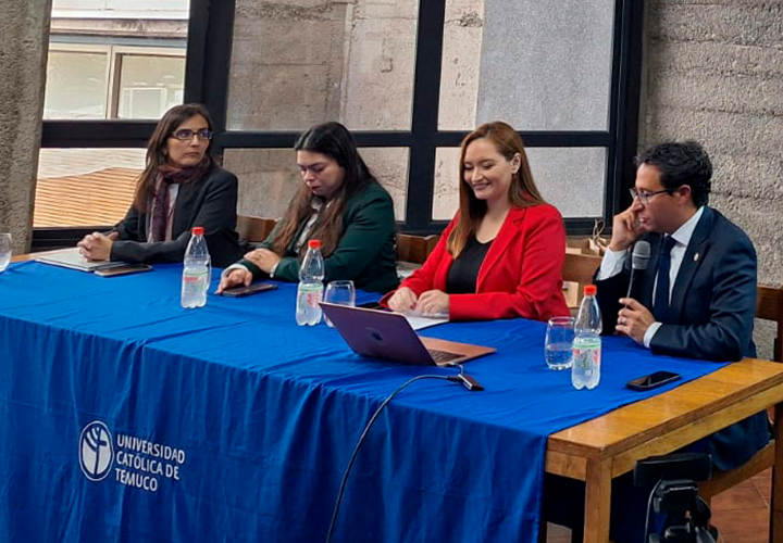 Derecho UC Temuco: Seminario abordó implementación de nueva ley sobre sostenibilidad y reforma tributaria