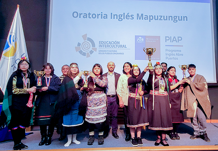 Tercera versión de la convocatoria "Oratoria Inglés – Mapudungun"