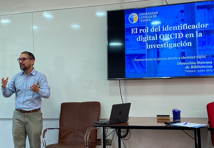 Imparten taller sobre rol del identificador digital ORCID en la investigación