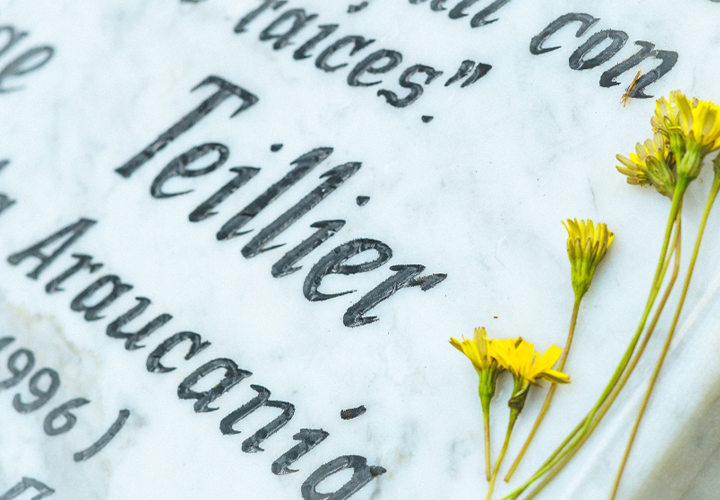 Inauguran memorial al poeta Jorge Teillier en Fundo El Carmen