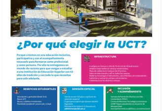 Publirreportaje: ¿Por qué elegir la UCT?
