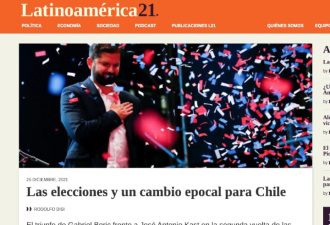 Columna de opinión: Las elecciones y un cambio epocal para Chile