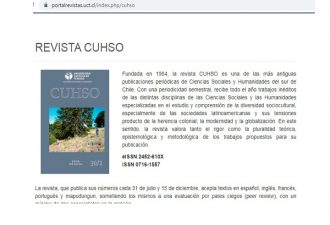Revistas Científicas UC Temuco cuentan con nueva plataforma