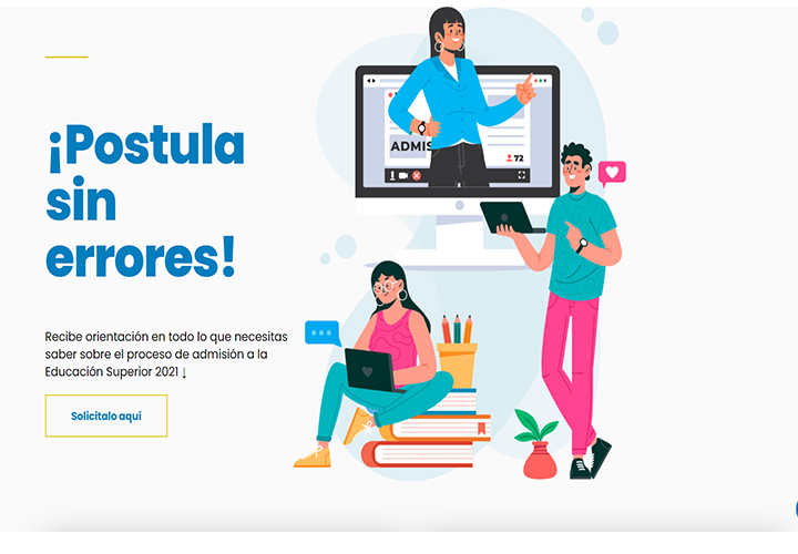 UCT apoyará la postulación de estudiantes a la educación superior de manera online